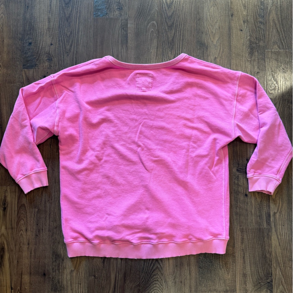 aerie Pink Crewneck Sweatshirt - Picture 3 of 4